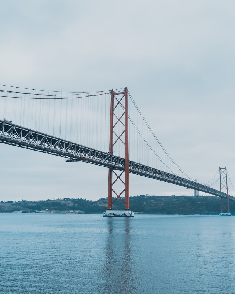 Ponte 25 de Abril bridge over the Tagus river, Lisbon